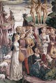 Allegory of April- Triumph of Venus (right view)1476-84 - Francesco Del Cossa