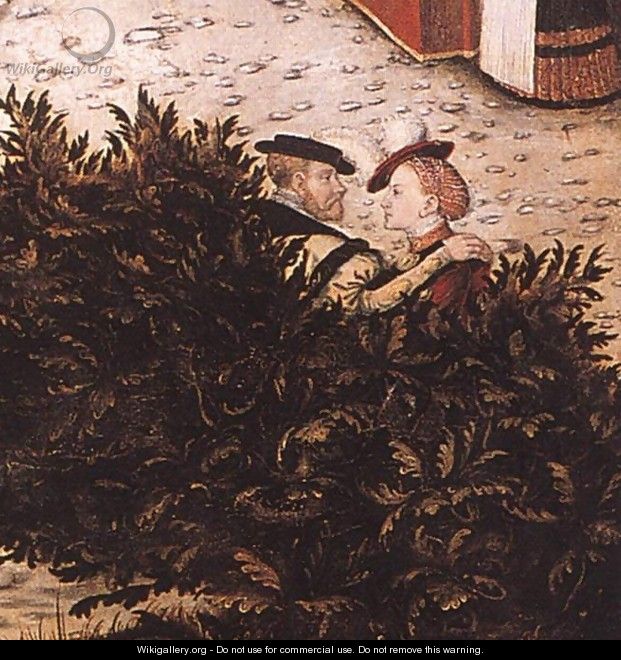 The Fountain of Youth (detail 7) 1546 - Lucas The Elder Cranach