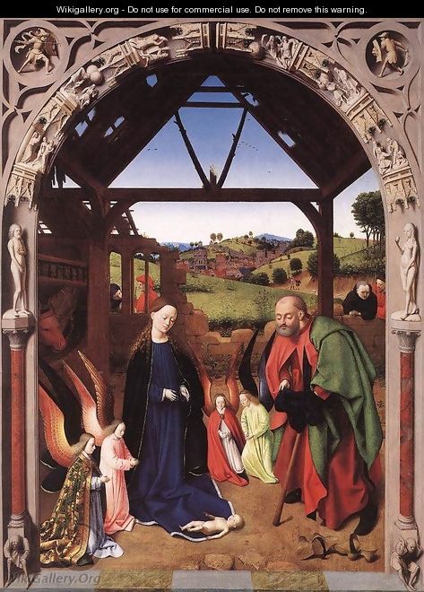 The Nativity c. 1445 - Petrus Christus