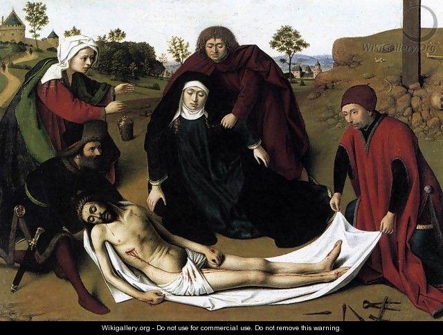 The Lamentation 1450s - Petrus Christus