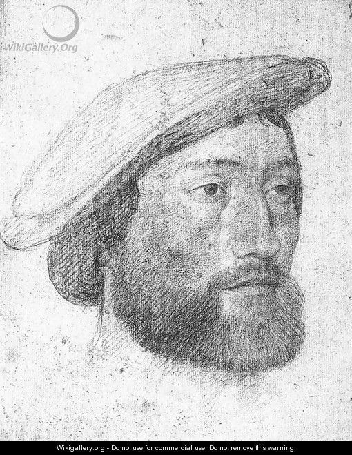 Portrait of Jean de Dinteville, Seigneur de Polisy c. 1533 - Jean Clouet