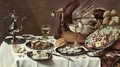 Still-life with Turkey-Pie - Pieter Claesz.