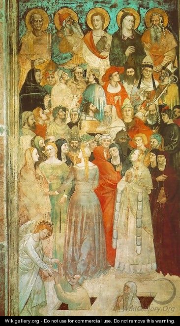 Last Judgment (detail) 1350s - Nardo di Cione