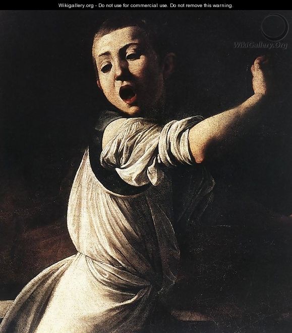 The Martyrdom of St Matthew (detail 5) 1599-1600 - Caravaggio