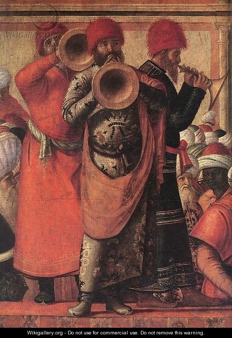 The Baptism of the Selenites (detail 1) 1507 - Vittore Carpaccio