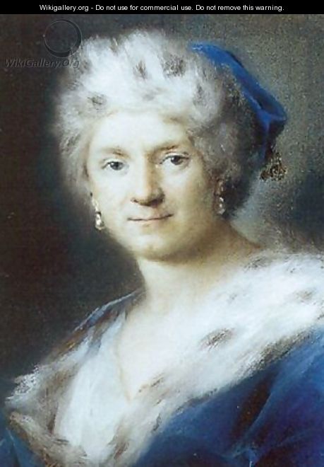 Self-Portrait as Winter 1731 - Rosalba Carriera