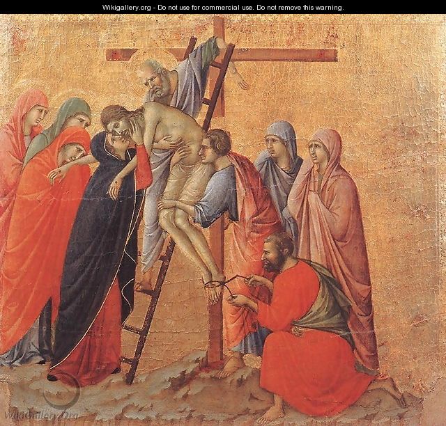 Deposition 1308-11 - Duccio Di Buoninsegna