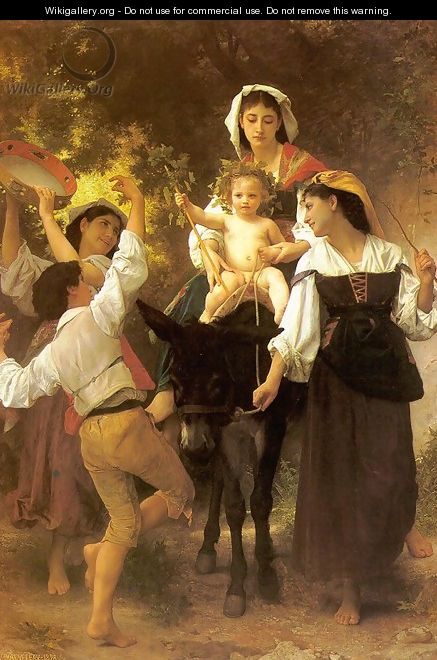 Return from the Harvest 1878 - William-Adolphe Bouguereau