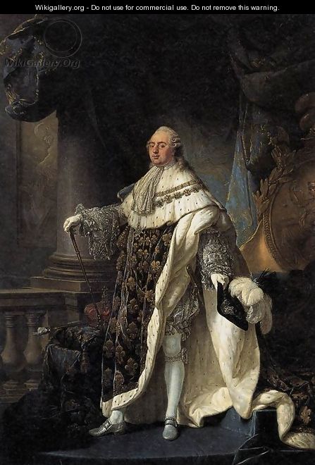 Portrait of Louis XVI 1788 - Antoine-Francois Callet