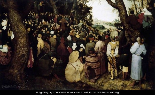 The Sermon of St John the Baptist 1566 - Pieter the Elder Bruegel