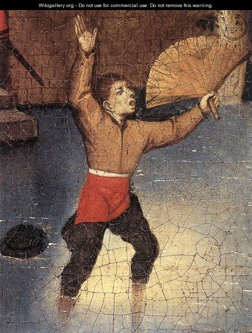 Proverbs (detail 5) - Pieter The Younger Brueghel