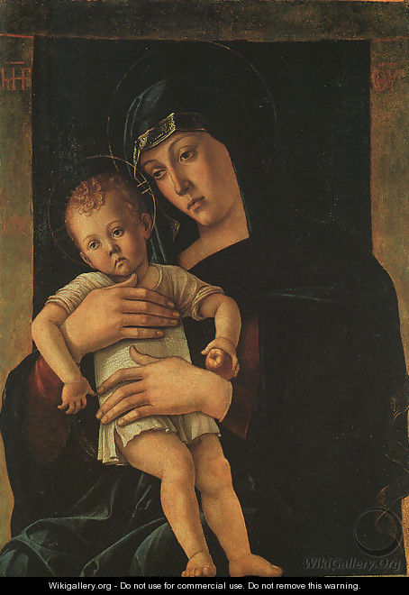 Greek Madonna 1460 - Giovanni Bellini
