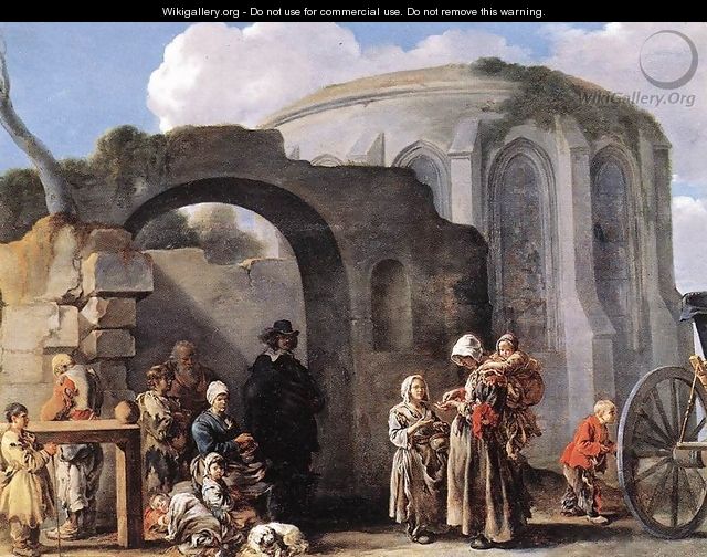 The Beggars 1635-40 - Sébastien Bourdon