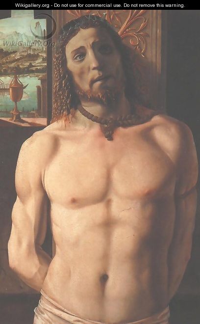Christ at the Column c. 1490 - Donato Bramante