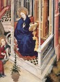 The Annunciation (detail 1) 1393-99 - Melchior Broederlam