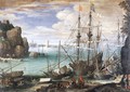 View of a Port c. 1607 - Paul Bril