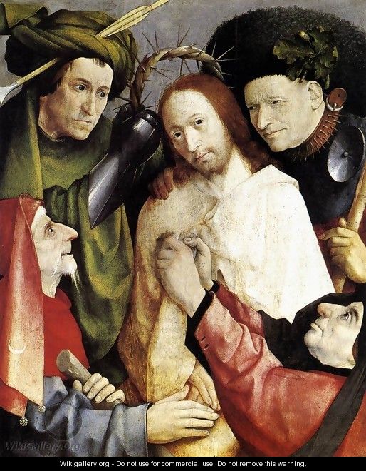 Christ Mocked (Crowning with Thorns) 1495-1500 - Hieronymous Bosch