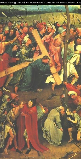 Christ Carrying the Cross 1480s - Hieronymous Bosch