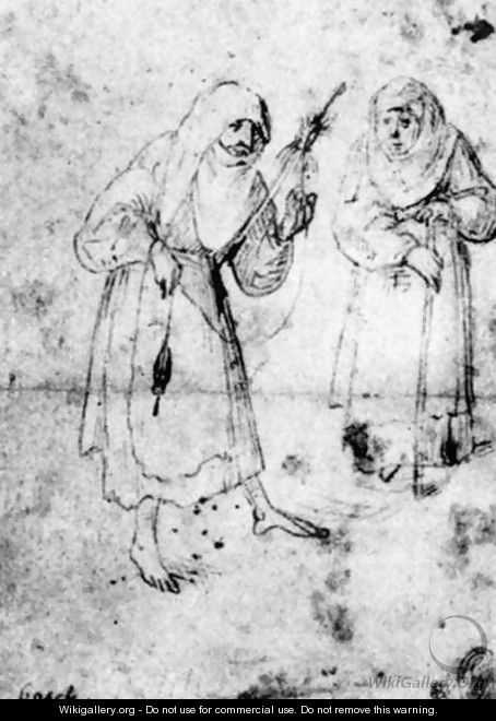 Two Witches - Hieronymous Bosch