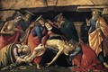 Lamentation over the Dead Christ with Saints c. 1490 - Sandro Botticelli (Alessandro Filipepi)