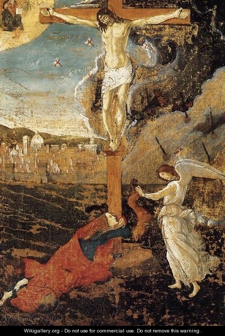 Crucifixion c. 1497 - Sandro Botticelli (Alessandro Filipepi)