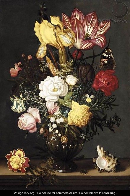 Still-Life 1627 - Ambrosius the Younger Bosschaert