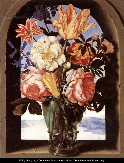 Bouquet of Flowers c. 1620 - Ambrosius the Elder Bosschaert