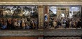 Scenes on the left wall 1481-82 - Sandro Botticelli (Alessandro Filipepi)