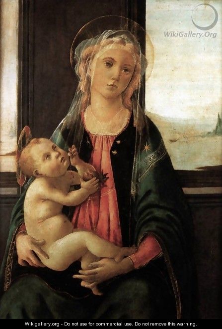 Madonna of the Sea c. 1477 - Sandro Botticelli (Alessandro Filipepi)