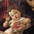 Madonna of the Pomegranate (detail) c. 1487 - Sandro Botticelli (Alessandro Filipepi)