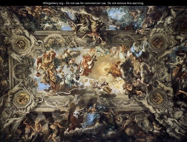 The Triumph of Divine Providence 1633-39 2 - Pietro Da Cortona (Barrettini)
