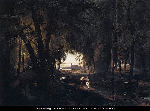 The Woods near Spandau 1834 - Karl Blechen