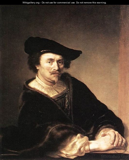 Portrait of a Man - Oil on canvas - Ferdinand Bol