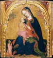 Madonna of Humility with a Donor and Angels - Giovanni Di Francia (see Zanino Di Pietro)