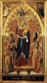 The Virgin of the Apocalypse with Saints and Angels c. 1391 - Giovanni del Biondo