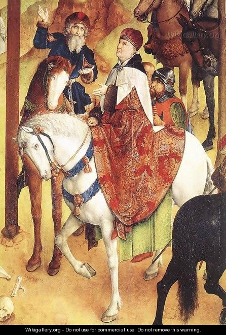 Calvary Triptych (detail 4) 1465-68 - Hugo Van Der Goes