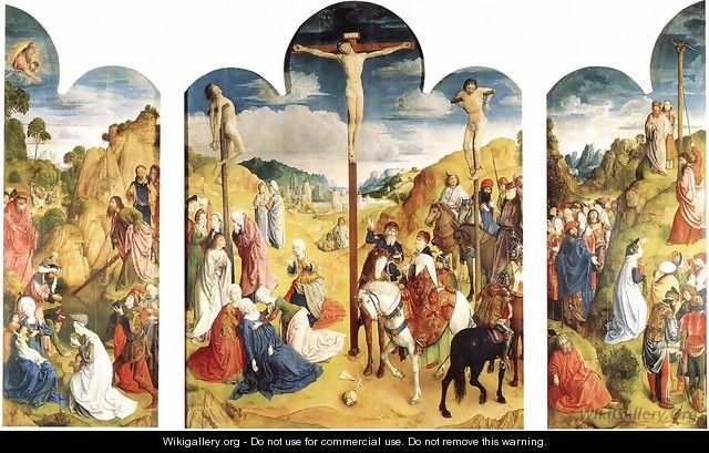 Calvary Triptych 1465-68 - Hugo Van Der Goes