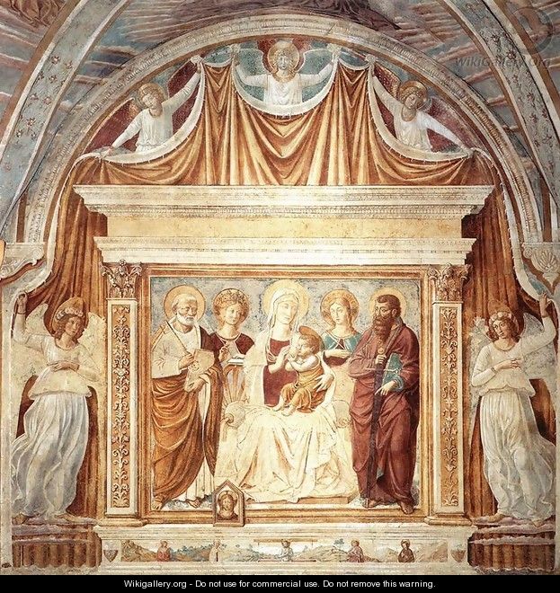 Maria Lactans 1484 - Benozzo di Lese di Sandro Gozzoli