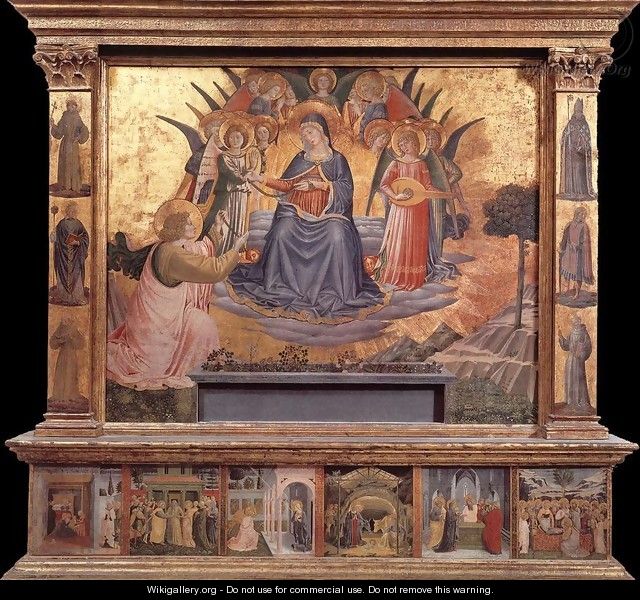 Madonna della Cintola 1450 - Benozzo di Lese di Sandro Gozzoli