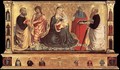 Madonna and Child with Sts John the Baptist, Peter, Jerome, and Paul 1456 - Benozzo di Lese di Sandro Gozzoli