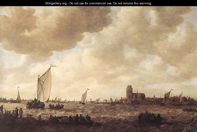 View of Dordrecht 1644-53 - Jan van Goyen