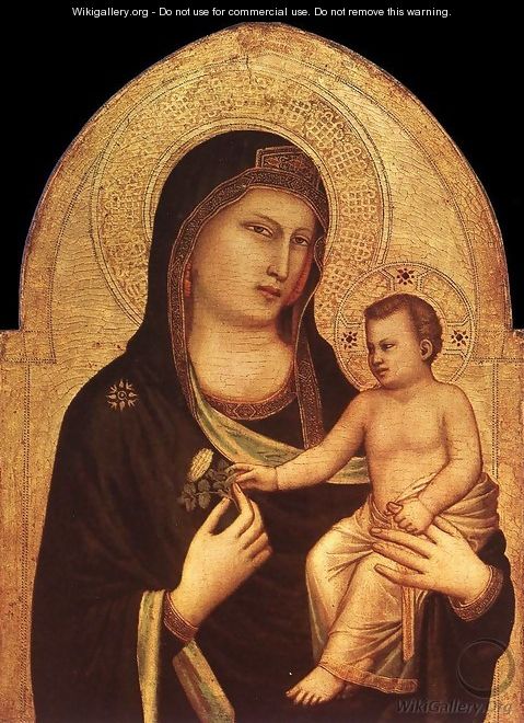 Madonna and Child 1320-30 - Giotto Di Bondone