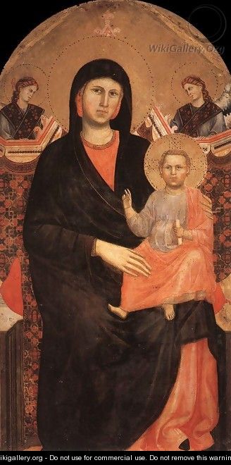 Madonna and Child 1295-1300 - Giotto Di Bondone