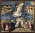 No. 38 Scenes from the Life of Christ- 22. Ascension 1304-06 - Giotto Di Bondone