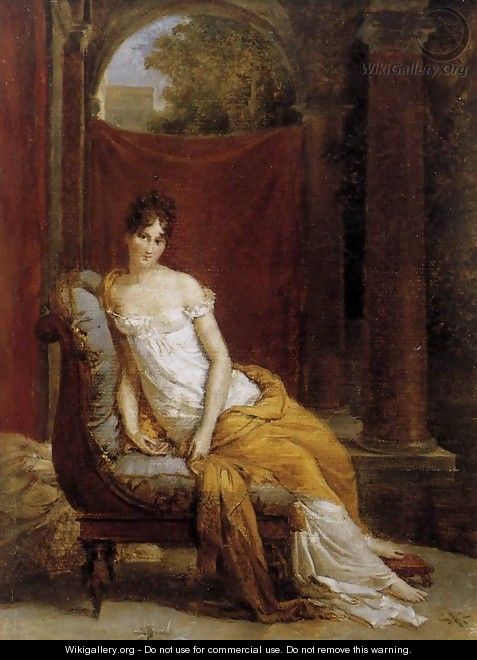 Madame Recamier 1802 - Baron Francois Gerard