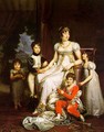 Caroline Murat and her Children 1808 - Baron Francois Gerard