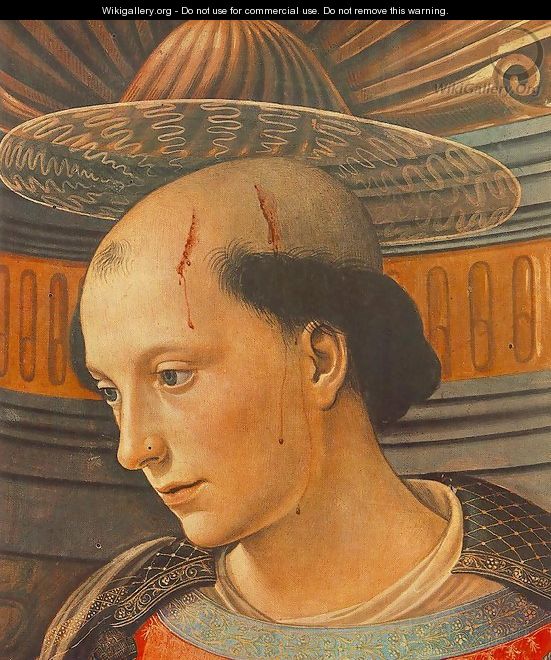 St Stephen (detail) 1490-94 - Domenico Ghirlandaio