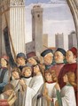 Obsequies of St Fina (detail) 1473-75 - Domenico Ghirlandaio