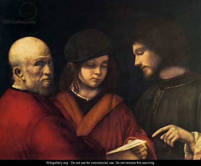 The Three Ages - Giorgio da Castelfranco Veneto (See: Giorgione)