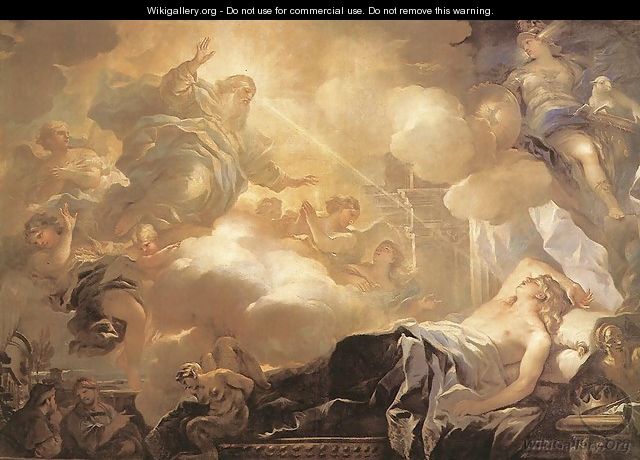 Dream of Solomon c. 1693 - Luca Giordano